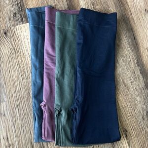 BLANQI Women's Leggings - Blue, Purple, Green